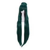 Anime Sailor Moon Meiou Setsuna Green Wigs Cosplay Accessories Halloween Carnival Props